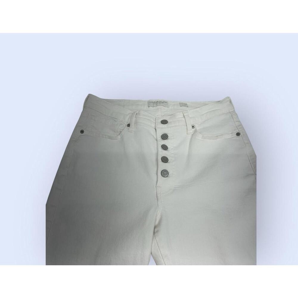 Lucky Brand Jeans High Rise Skinny Bridgette Women’s White 26x25.5